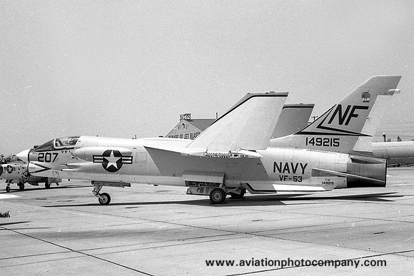 US Navy VF-53 Chance F-8E Crusader 149215/NF-207 (1967)