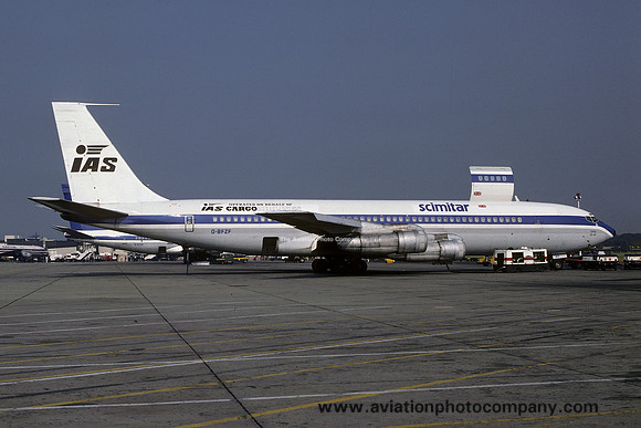 Scimitar Airlines/IAS Cargo Airlines Boeing 707-321C G-BFZF (1979)