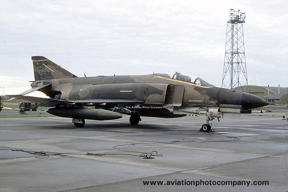 USAF 52 TFW 81 TFS McDonnell F-4E Phantom 74-0634/SP (1985)