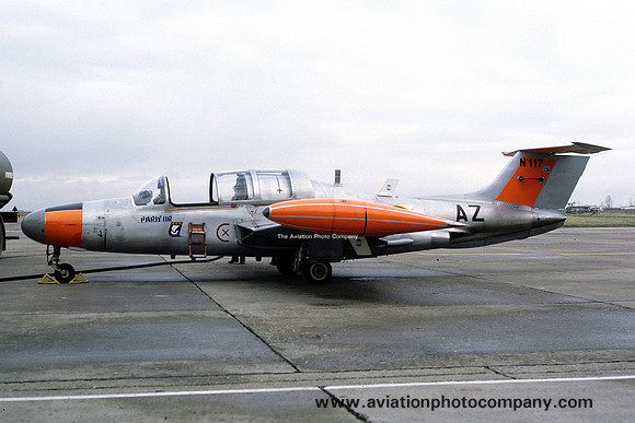 French Air Force CEV Morane Saulnier MS.760 Paris 117/AZ