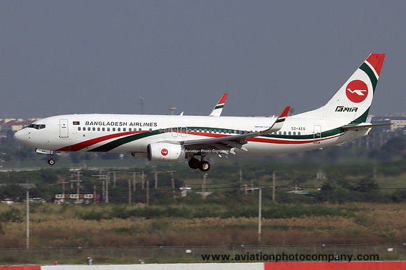Biman Bangladesh Airlines Boeing 737-8HO S2-AEQ (2023)