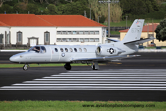 US Marines Cessna UC-35D Citation 166767 at Lajes (2023)