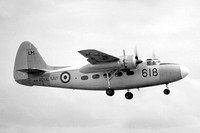 Royal Navy 750 Squadron Hunting Sea Prince T.1 WF120/LM618 (1967)
