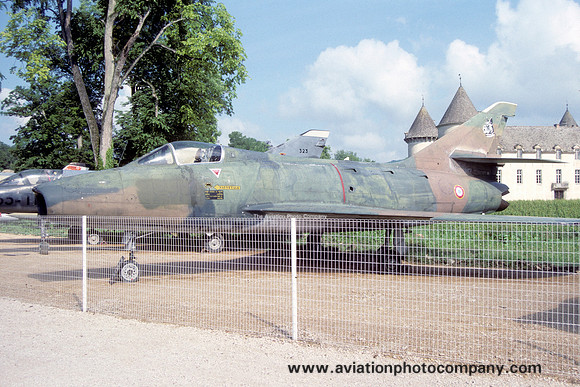 French Air Force Dassault Super Mystere B.2 118 at the Savigny Museum (1989)