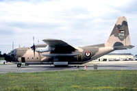 Jordanian Air Force 3 Squadron Lockheed C-130H Hercules 346 at IAT Fairford (1987)