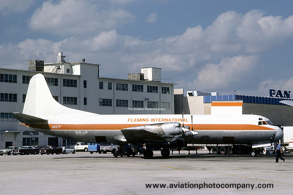 Fleming International Lockheed Electra N667F (1977)