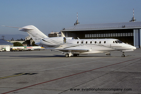 Cloudex OY Cessna 750 Citation X OH-PPI (2000)
