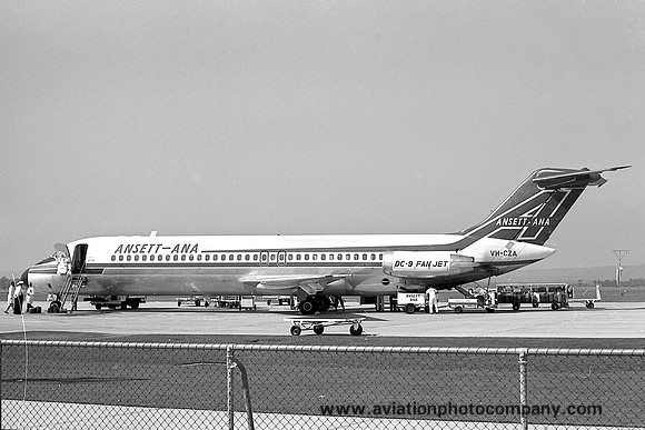 Ansett Australia Douglas DC-9-31 VH-CZA (1968)