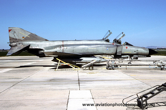 German Air Force JBG36 McDonnell F-4F Phantom 37+53 (1986)