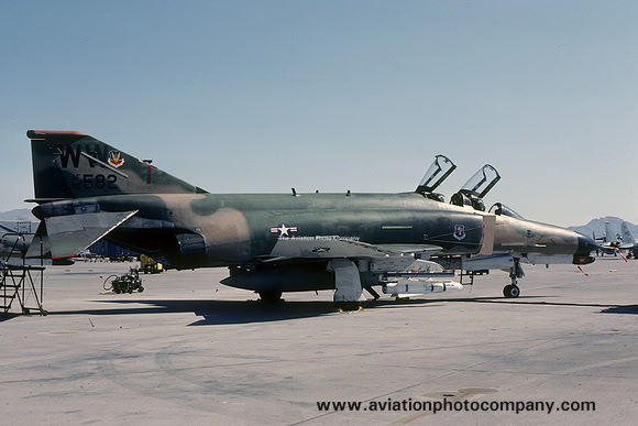 USAF 35 TFW 563 TFS McDonnell F-4G Phantom 69-7582/WW (1980)