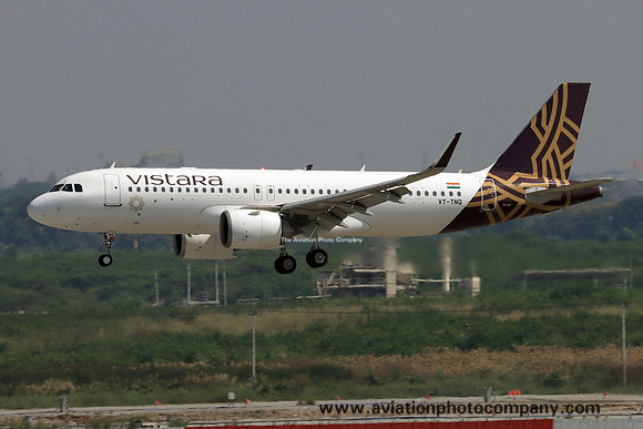 Vistara Airbus A320-251N VT-TNQ (2022)