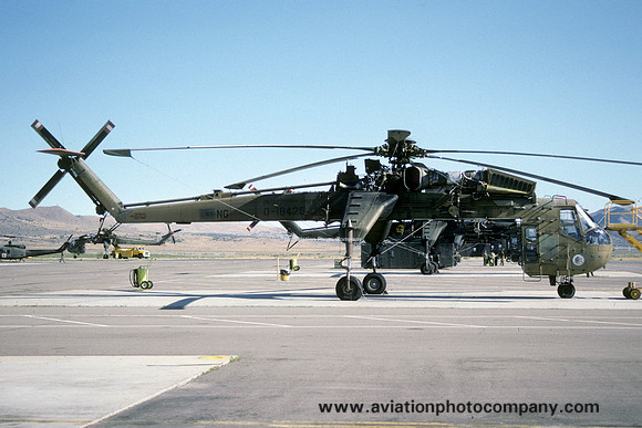 US Army Nevada ArNG 113 Avn Sikorsky CH-54A Tarhe 67-18425 (1991)