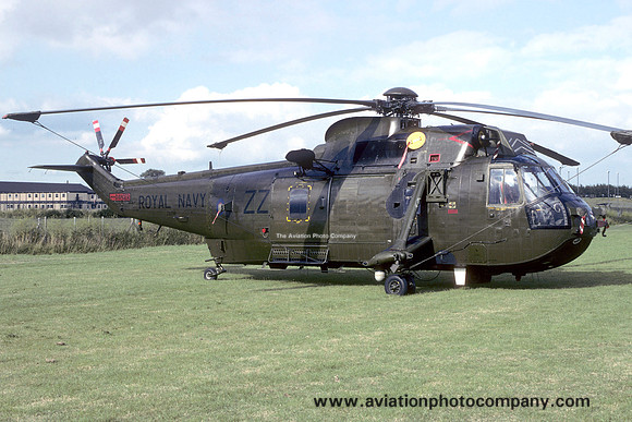 Royal Navy 707 Squadron Westland Sea King HC.4 ZA299/ZZ at the RNAS Yeovilton Air Day (1994)