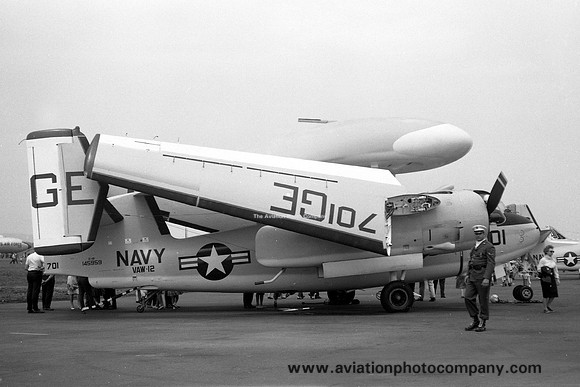 US Navy VAW-12 Grumman E-1B Tracer 145959/GE-701 (1965)