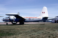 Royal Canadian Air Force Lockheed P-2V-7 (CP-122) Neptune 24117 displayed at Greenwood (1983)