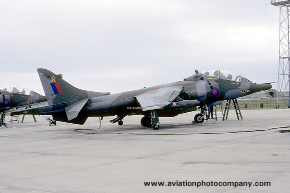 RAF 4 Squadron Hawker Siddeley Harrier T.4 ZB600/R (1983)