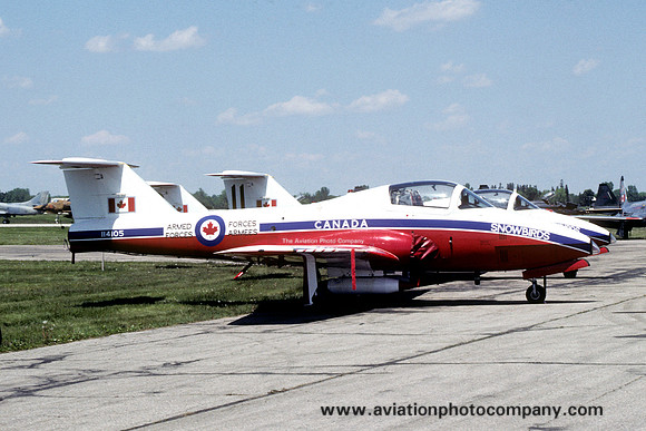 Canadian AF Snowbirds Canadair CL-41 114105 (1984)