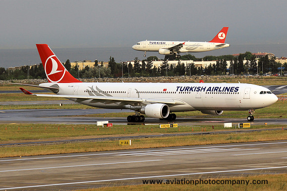 Turkish Airlines Airbus A330-300 TC-JOB at Istanbul IAP (2014)
