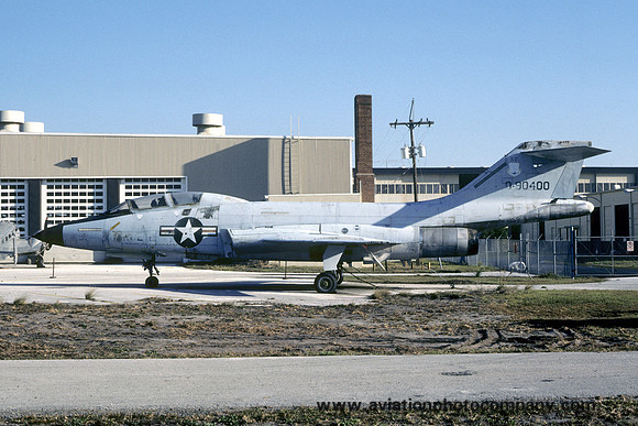 USAF McDonnell F-101B Voodoo 59-0400 at Orlando McCoy Airport (1986)