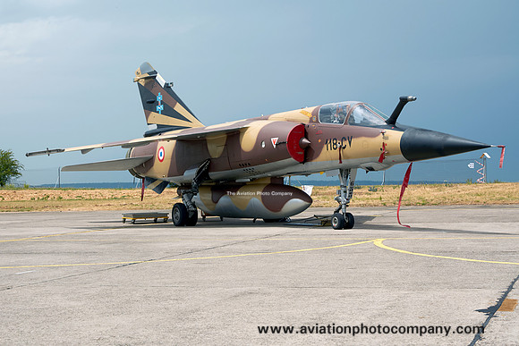 French Air Force ER02.033 Dassalt Mirage F.1CR 653 at the Nancy AB Airshow (2014)