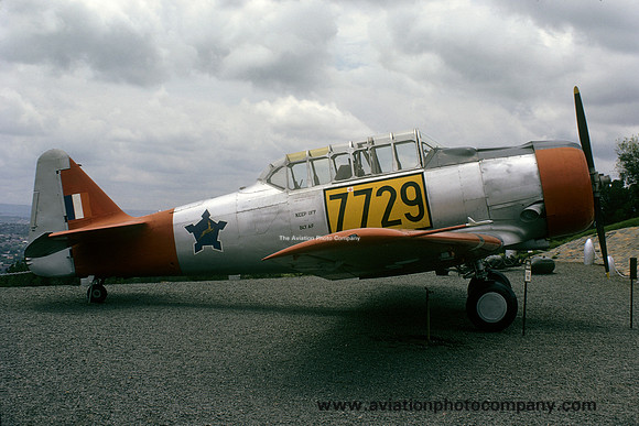 South African Air Force North American AT-6D-NT Texan 7729 (1972)