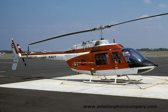 US Navy TAW-5 Bell TH-57A Sea Ranger 157376/E-21 at NAS Whiting Field (1984)
