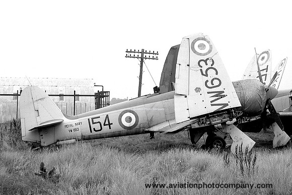 Royal Navy AHU Abbotsinch Hawker Sea Fury FB.11 VW653 (1957)