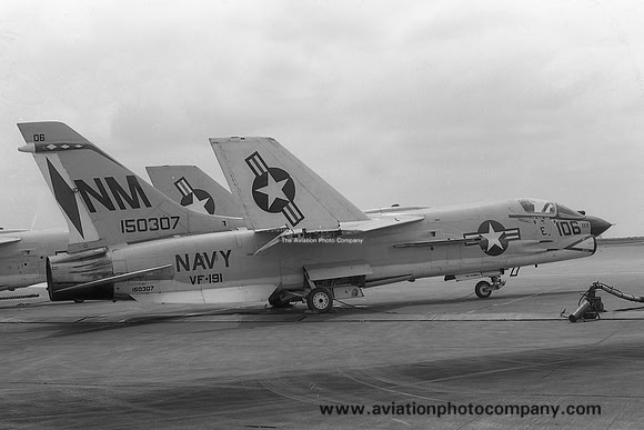 US Navy VF-191 Chance F-8J Crusader 159397/NM-106 (1975)