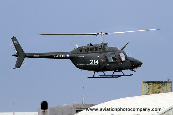 Taiwanese Army Heli Squadron Beel TH-67A 214 at Kuejein (2013)