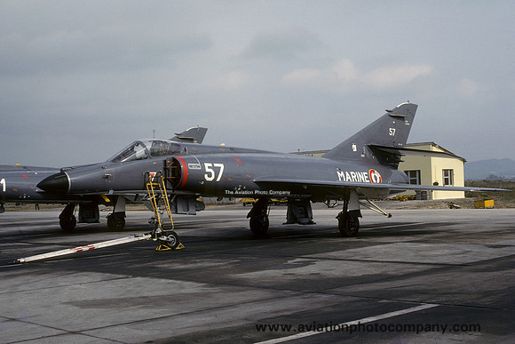 French Navy 17F Dassault Super Etendard 57 (1985)