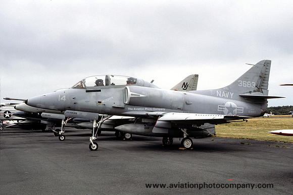 US Navy VA-127 Douglas TA-4J Skyhawk 153683/14 (1979)