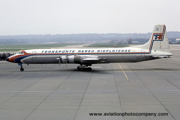 TAR Transporte Aereo Rioplatense Canadair CL-44D LV-JZM (1978)