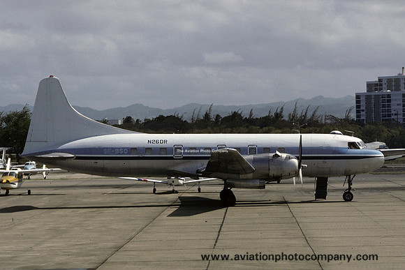 San Juan International Airways Convair 440-75 N26DR (1979)