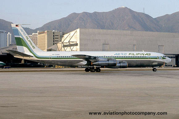 Aero Filipinas Boeing 707-300C RP-C1886 (1982)