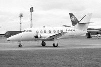 Handley Page Jetstream I G-AXGL at Prestwick (1969)