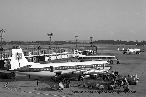 British European Airways Vickers 953 Vanguard G-APEU