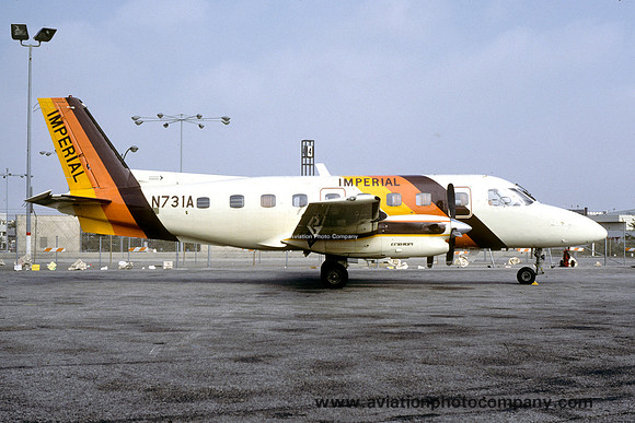 Imperial Airlines Embraer Bandeirante N731A (1984)