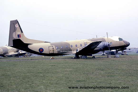 RAF 46 Squadron Avro Andover C.1 XS612 stored at Kemble (1976)