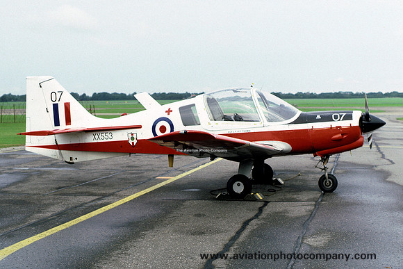 RAF London UAS SAL Bulldog T.1 XX553/07 (1986)