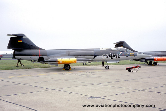 German Air Force JBG36 Lockheed/Fokker F-104G Starfighter 24+12 (1971)