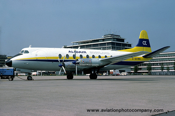 Alidair Scotland Vickers Viscount G-BFMW (1978)