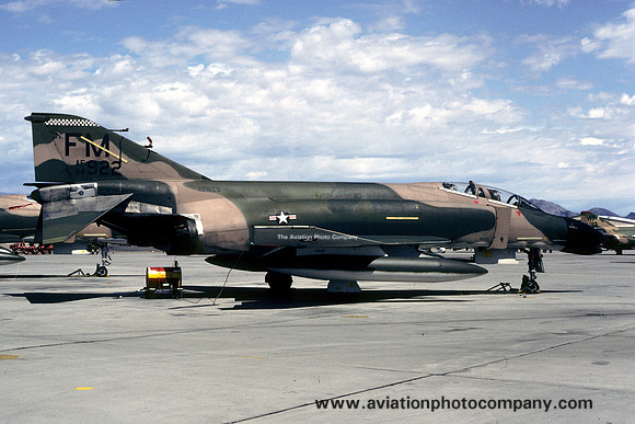 USAF 93 TFS McDonnell F-4C Phantom 64-0922/FM (1981)