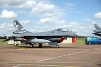 Jordanian Air Force 1 Squadron GD F-16AM 257 at RIAT Fairford (2024)