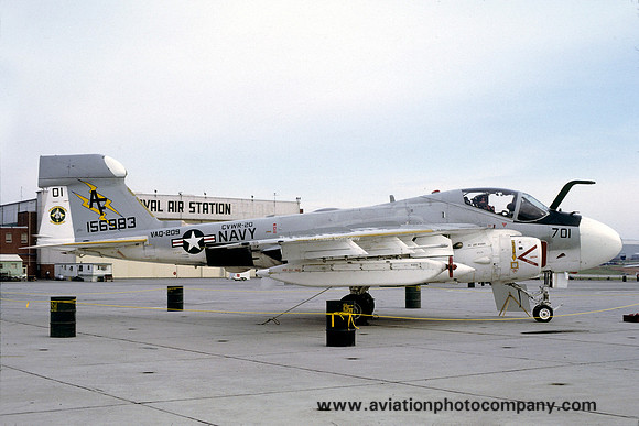 US Navy VAQ-209 Grumman EA-6A 156983/AF-701 (1981)
