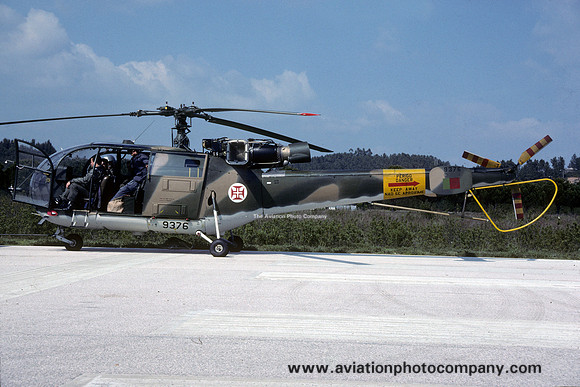 Portuguese Air Force Sud Alouette III 9376 (1989)