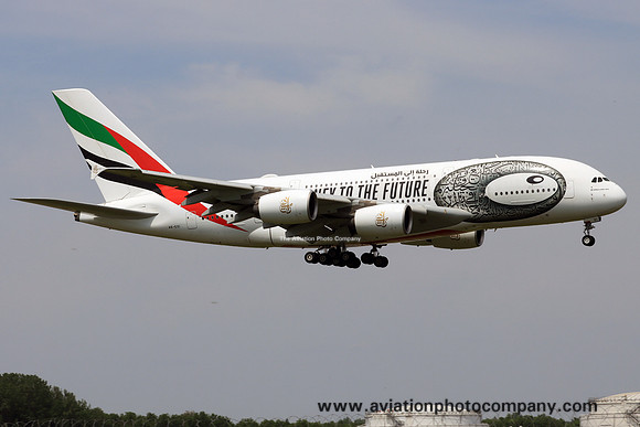 Emirates Airbus A380-861 A6-AOI (2023)