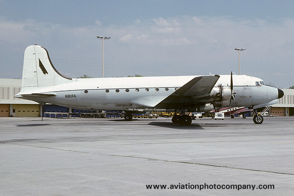 Falcon Airways Douglas C-54G-5-DO Skymaster N81FA (1979)