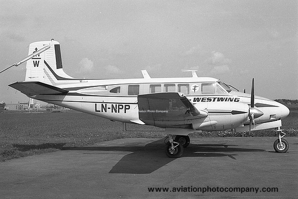 Westwind Beech 65 Queen Air LN-NPP