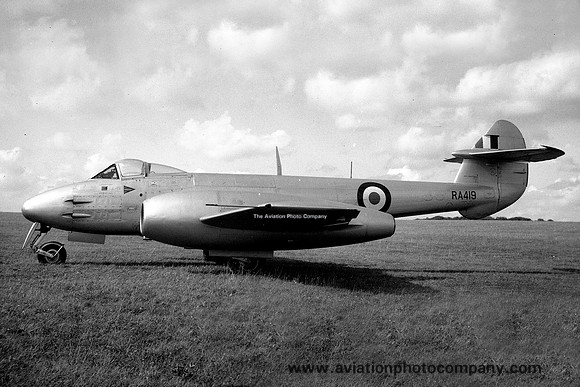 RAF Gloster Meteor F.4 RA419