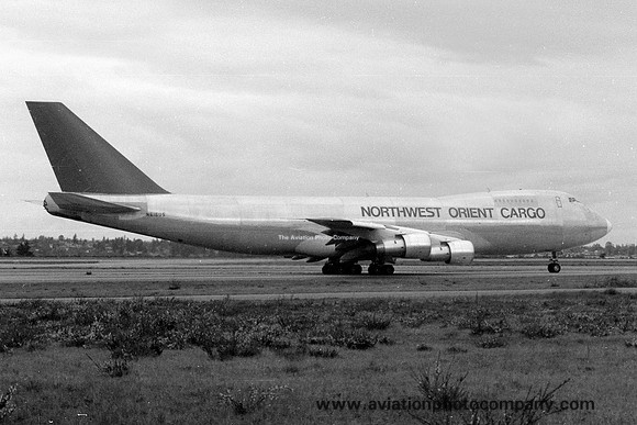 Northwest Orient Cargo Boeing 747-200F N616US (1975)